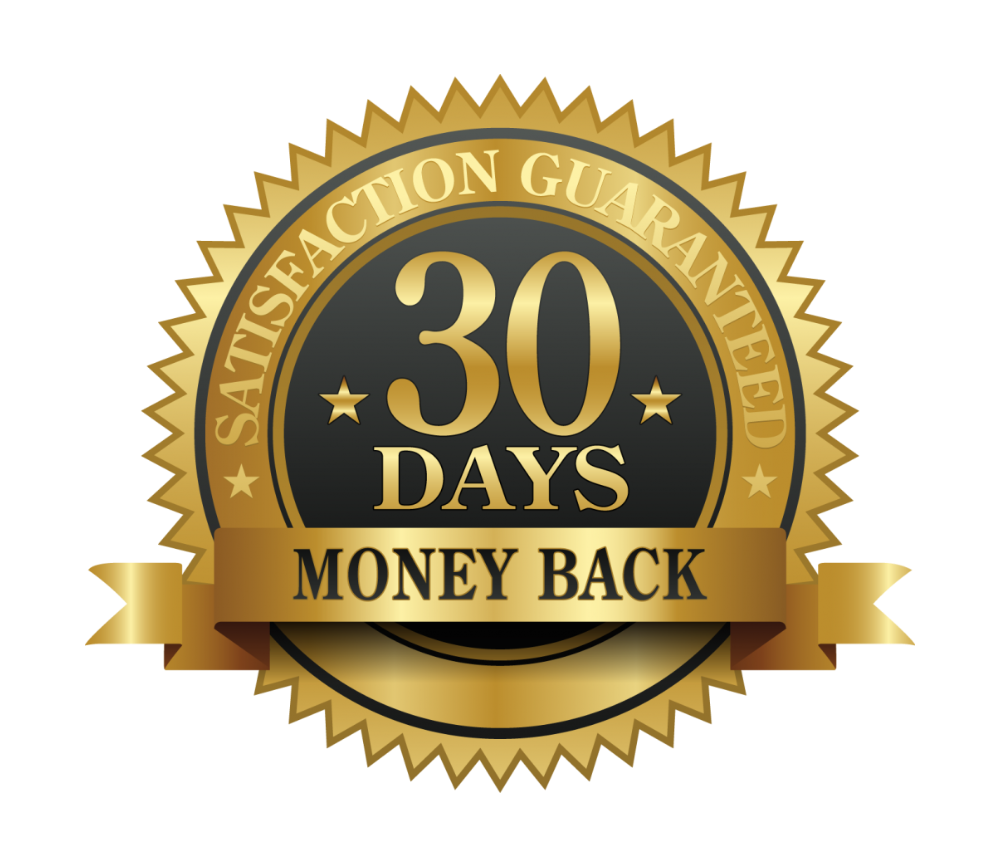 + MONEY BACK GUARANTEE