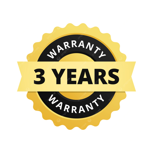 + 3 YEAR WARRANTY